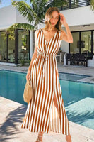 STRIPE MAXI DRESS