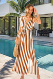 STRIPE MAXI DRESS