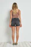 MICA HIGH RISE SHORTS WITH CROSS OVER SIDE SLIT (Regular and Plus)