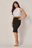 Scuba Pencil Skirt ( Regular and Plus Size)