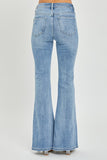 Risen HIGH RISE DISTRESSED FLARE JEANS