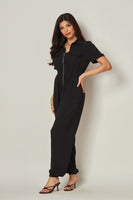 Airflow Front Zip Closure Jumpsuit