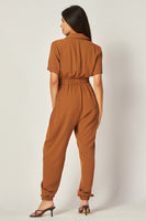 Airflow Front Zip Closure Jumpsuit