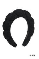 SPA SPONGE TERRY TOWEL HAIR HEADBAND