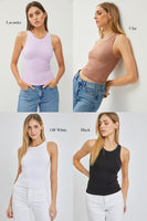 BASIC ROUND NECK TANK