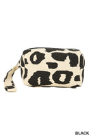 LEOPARD PRINT COSMETIC MAKEUP TRAVEL BAG