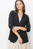 Roll Sleeve Blazer