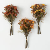 FALL FLOWER BUSH TRIO (Sold Separate)