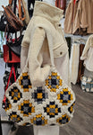 DT Creations Handmade Crochet Boho Tote Bag