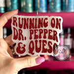 Luki Co. Freshie Running on Dr. Pepper & Queso