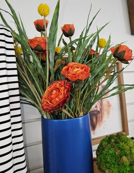 Orange Ranunculus Spray