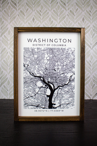 Washington City Map (July)