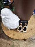 Lucite Tear Drop Earring