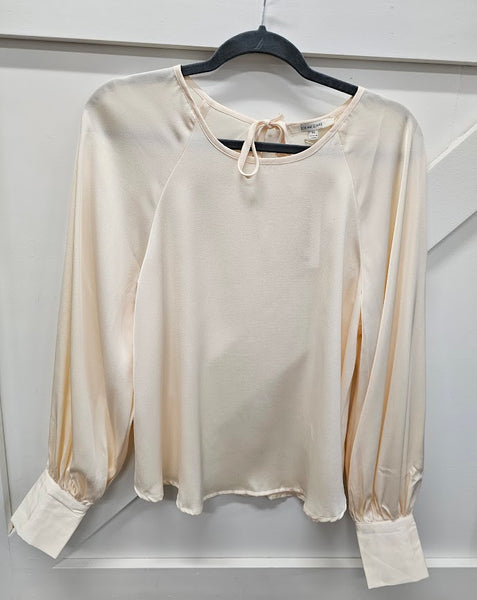 Zoe and Claire Balloon Sleeve Blouse