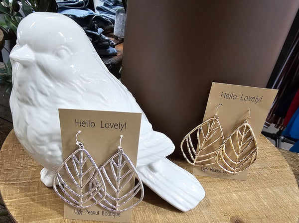 Leaf Dangle Earring