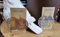 Mandala Dangle Earring