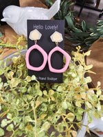Boho Circle Drop Earring