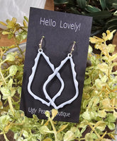 Diamond Shape Dangle Earring