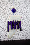 Luki Co Freshie Rhinestone Mama Bolt White