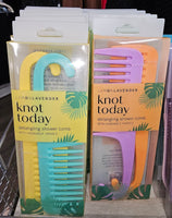 Lemon Lavender "Knot Today" Detangling Shower Comb Set