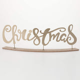 METAL CHRISTMAS TABLETOP SIGN