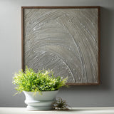 Textured Canvas White Wash Frame Style 2