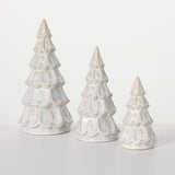 Ceramic Cream Pine Set