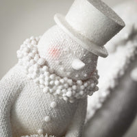 FROSTED SNOWMAN FIGURINES (2 Styles)