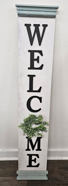 WOOD Welcome SIGN