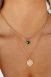 Nova Gold Chain Necklace With Heart
