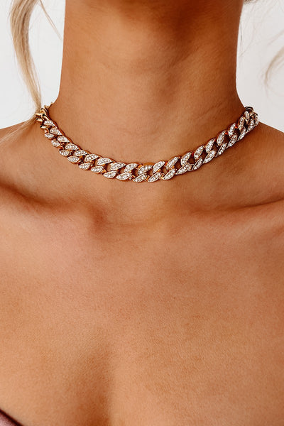 Rory Gold Diamond Studded Necklace