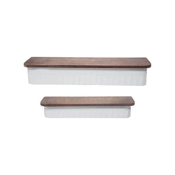 White & Wood Ashby Shelves