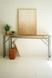 Long Wood & Metal Console Tables