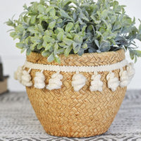 Planter with Tassels