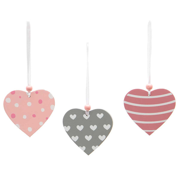 Wood Spring Hearts