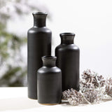 Black Matte Bottle Vase