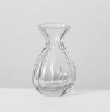 Faceted Optic Clear Bud Vase | Greenhouse