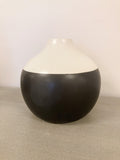 Black & White Stoneware Vases