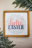 Hello Easter with Pattern