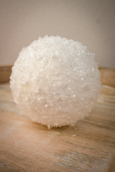 Textured Snowball Orb