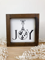 Joy Ornament Sign