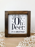Oh Deer It's Christmas