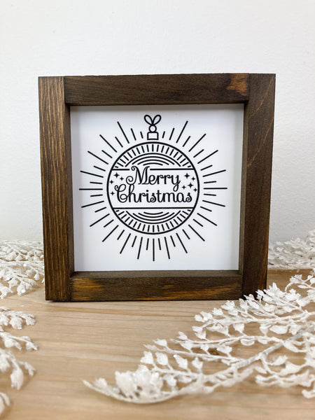 Merry Christmas  | Vintage Ornament