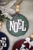 Peace Noel Joy Ornaments