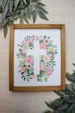 Spring Cross on Florals