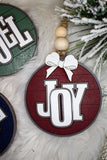 Peace Noel Joy Ornaments