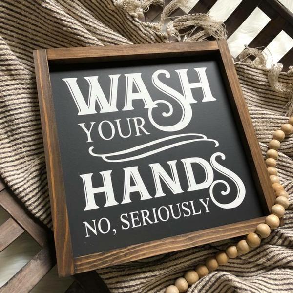 8x8 Wash Your Hands