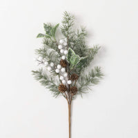 Frosted Pine & White Berry Pick
