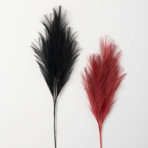 Red & Black Plume Grass